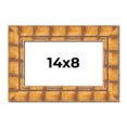 thumbnail image 1 of 14x8 Frame Beige Real Wood Picture Frame Width 3 inches | Interior Frame Depth 0.5 inches | Natural, 1 of 8