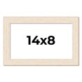 thumbnail image 1 of 14x8 Frame White Real Wood Picture Frame Width 1.5 inches | Interior Frame Depth 0.5 inches | Barn, 1 of 8