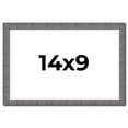 thumbnail image 1 of 14x9 Frame Blue Kingsley Pewter Solid Wood Picture Frame Width 0.75 Inches |Interior Depth 0.5, 1 of 8