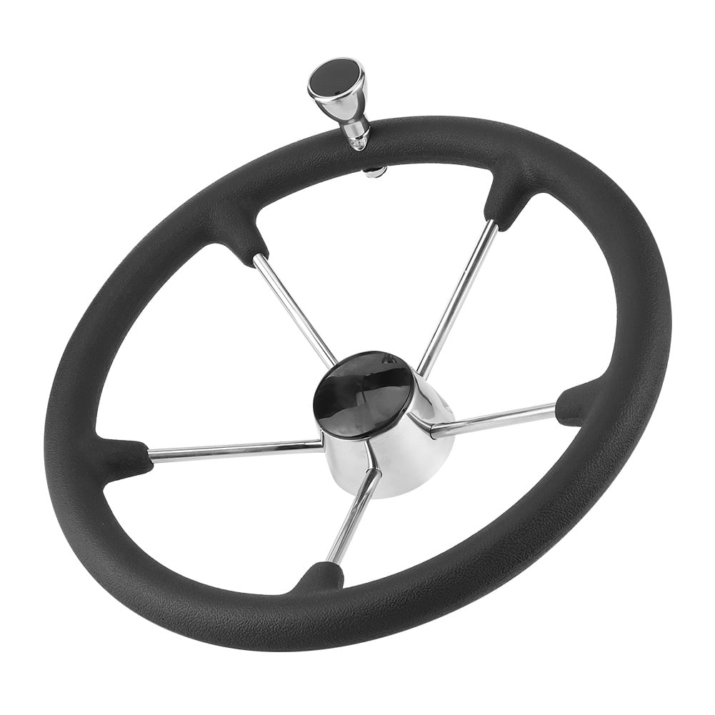 151/2in Boat Steering Wheel Replacement 5 Spoke Steering Wheel W