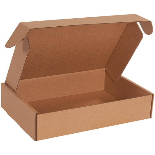 15 1/8 x 11 1/8 x 3 Kraft Dlx Literature Mailer, 50/BD (MFL15113K)