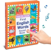 15 in 1 Educational Books, Learning Toys for Children 3-6, 470+ Words Books, Nursery Rhyme Interactive Sound Books, Talking Books & Musical Books for Boys & Girls Gifts