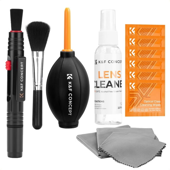 15-1 Professional Cleaning Kit for DSLR Cameras and Sensitive Electronics, Bundle with Lens Cleaner - Camera Accessories & Photography Accessorie for DSLR Camera Lens Filter Cell Phones