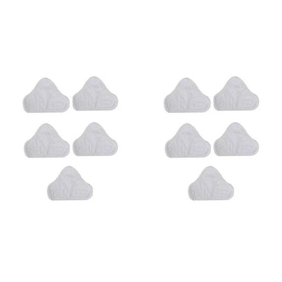 15/10/5 Pieces Washable Microfibre Steam Mop Pads Floor Replacement Compatible With H2O H20 Mop X5 Steam Steam Mop Pads Floor Steam Triangle Pads