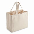 thumbnail image 1 of Adult Foldable Cotton Tote Bag, 3-Piece, 1 of 6