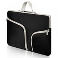 thumbnail image 1 of 15" 15.6" Laptop Sleeve Case Carry Bag Universal Laptop Bag For MacBook Samsung Chromebook HP Acer Lenovo, Black, 1 of 9