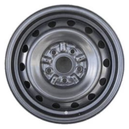 15" 15x6" Reconditioned OEM Black Steel Wheel Rim for 1992-2001 Toyota Camry / Lexus ES300