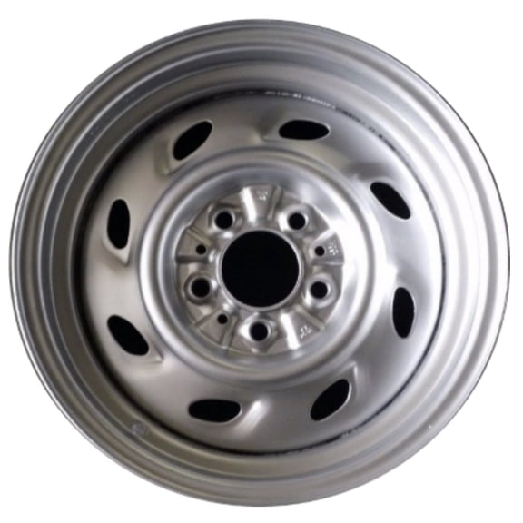 15" 15x6" Reconditioned OEM Silver Steel Wheel for a 1993-2011 Ford Ranger