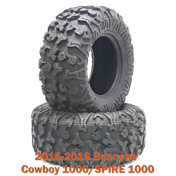 15-16 Bennche Cowboy 1000/SPIRE 1000 ATV Rear Tire Set 27x11R14 8PR Radial