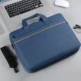 thumbnail image 1 of 15-16 Inch Laptop Tote Bag with Waterproof Fabric and Shockproof Padding – Lightweight Shoulder Briefcase for Business, Travel, School with Extra Storage for Mouse and Cables, 1 of 6