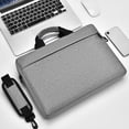 thumbnail image 1 of 15-16 Inch Laptop Tote Bag with Waterproof Fabric and Shockproof Padding – Lightweight Shoulder Briefcase for Business, Travel, School with Extra Storage for Mouse and Cables, 1 of 6