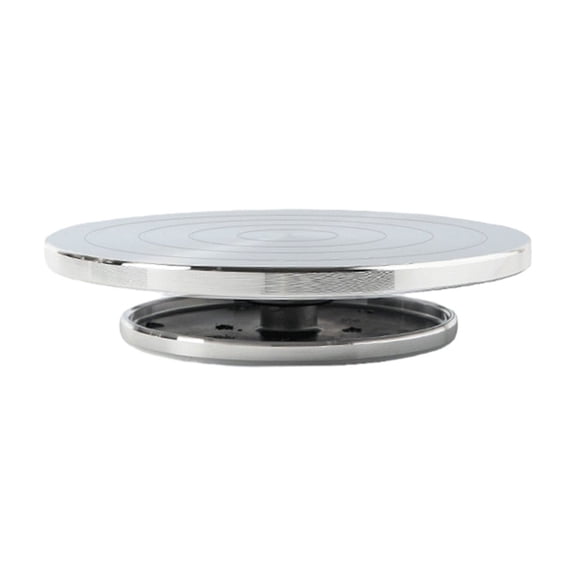 15/20/25/30cm Pottery Wheel Aluminum Turntable Clay Tool Double-Sided Pottery Turntable Sculpture Ceramics Cake Stand
