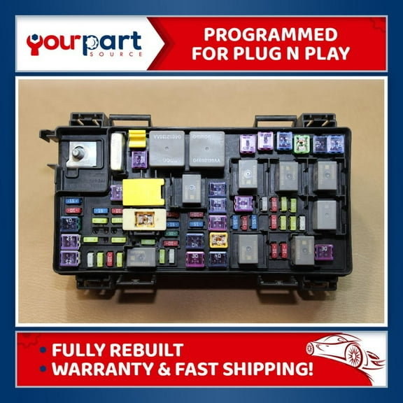 15-20 CHRYSLER TOWN & COUNTRY TIPM INTEGRATED FUSE BOX MODULE 68239606 OEM TIPM