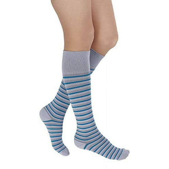 15-20mmHg Graduated Support Compression Socks – Rejuva Men & Women, Stripe Pattern