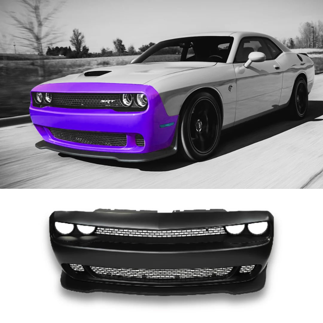 15-22 Dodge Challenger SRT hellcut front bumper complete set