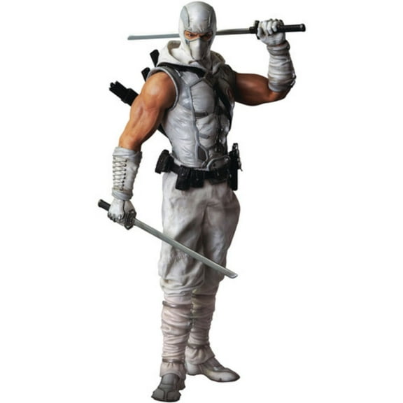 15.25" Gray and Black Threezero X Hasbro G.I. Joe Storm Shadow Figure