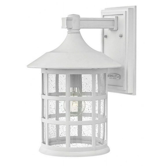 15.25 Inch 11.5W Led Large Outdoor Wall Lantern-Classic White Finish Hinkley Lighting 1805Cw