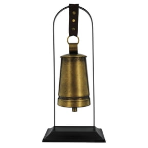 15.25" Metal Bell Tabletop Dcor by Ashland