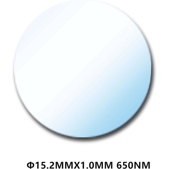 15.2mm1.0 mm Optical 650nm Infrared Cut Filter Camera Lens for Use with Sports Camera DIY Modified Pro Camera Hero5 Hero6 Hero7 YI 4K/4K+/RX0 Digital Action Camera