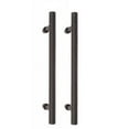 thumbnail image 1 of 15-3/4 In. Black Barn Door Hardware Double Sided Round Pull Handle, 1 of 2