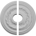 thumbnail image 1 of 15 3/4"OD x 3 1/4"ID x 1"P Galway Ceiling Medallion, Two Piece (Fits Canopies up to 3 1/4"), 1 of 2