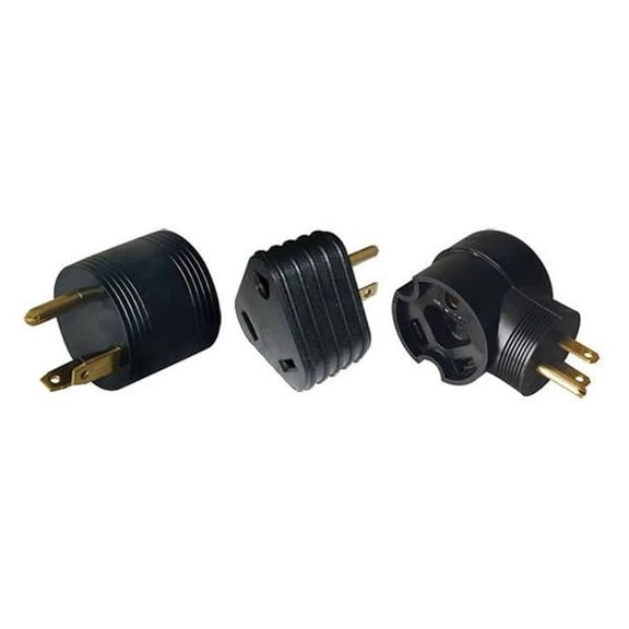 15-30A Reverse Triangle Molded Adapter