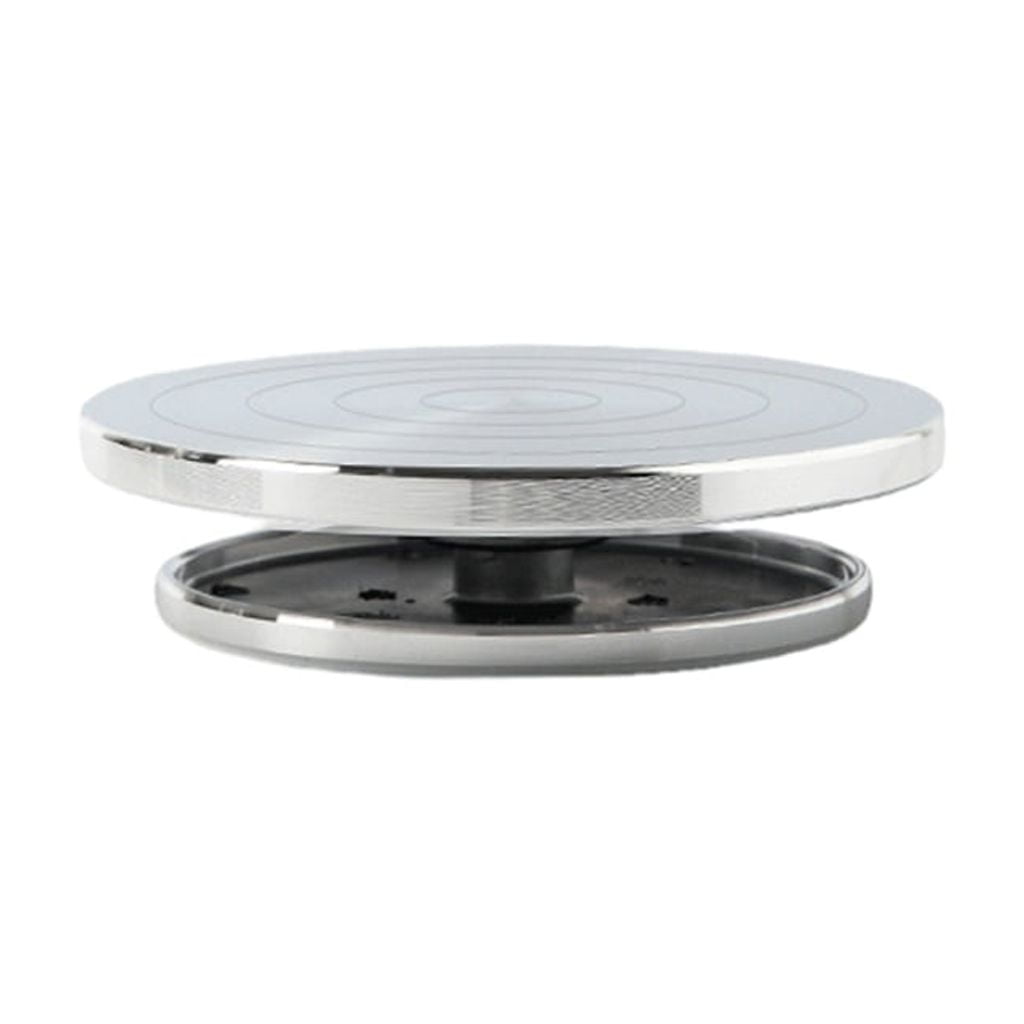 15-30cm Pottery Wheel Turntable Aluminum Cake Stand Clay Tool Rotating Disc School Rotating Plate for Ceramics Craft Cake