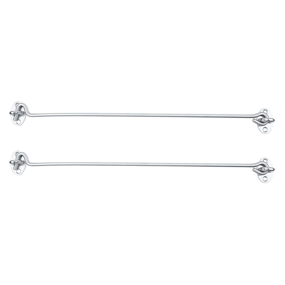 15.4 Inch Door Window Shed Gate Latch Lock Catch Cabin Hook 2pcs