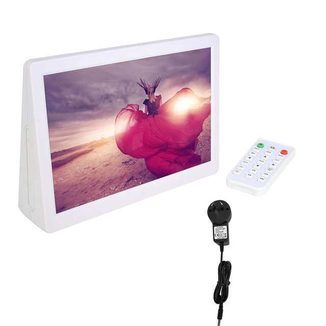 15.4 inch Dual Screen HD Digital Photo Frame Electric Album with Remote