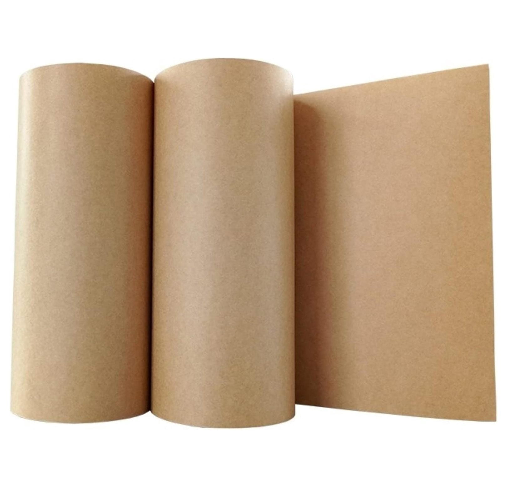 MMHWT 15" 40 Lbs 900' Kraft Paper Roll, Brown, with Shipping Wrapping Cushioning Void Fill
