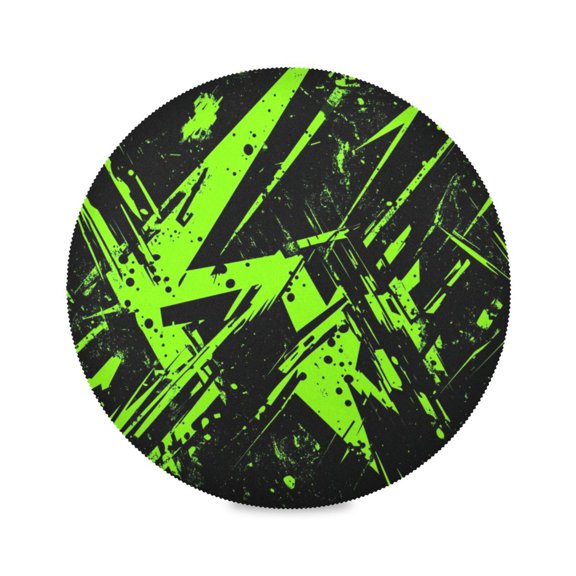 15.4inch Round Placemats, DIY Printing Design, Suitable for Kitchen, Table Party Decoration A Vector Graphic Design