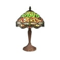 thumbnail image 1 of Springdale Lighting 15.5 inch H Zelena Dragonfly Tiffany Table Lamp, 1 of 2