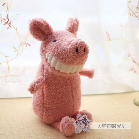 15.5" INS Popular Shark Unicorn Koala Cat Panda Plush Toys Dolls Smile Teeth Animals Hippo Dinosaur Stuffed Toys Home Decoration