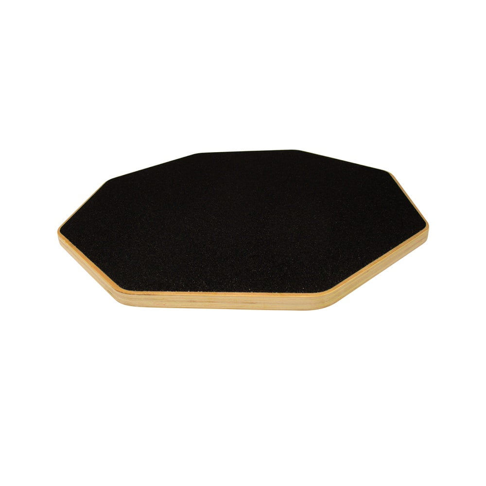 15.5 in Exercise, Training & Therapy Wood Balance Board & Wobble Rocker (Octagonal)