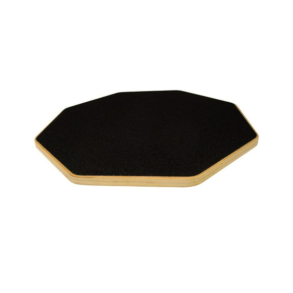 15.5 in Exercise, Training & Therapy Wood Balance Board & Wobble Rocker (Octagonal)