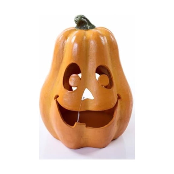 15.5 x 12.5 in. Lite Orange Luminary Jack O Lantern Halloween