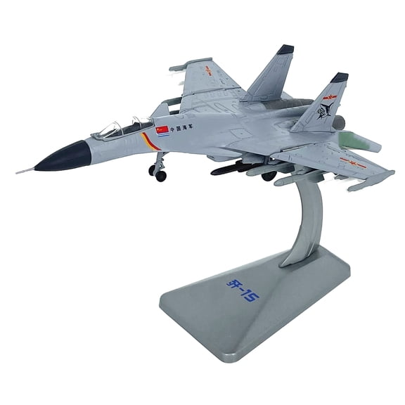 15.5cm Diecast Alloy 1/144 Scale China J-15 Flying Shark Fighter Finished Model Toy Gift TAPDRA Spare Part