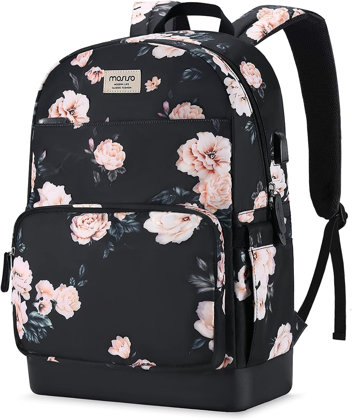 15.6-16 inch Laptop Backpack for Women, Anti-Theft Stylish & USB Charging Port Amazon.com: Travel Laptop Backpack for Women, 15.6 Inch  main image 3