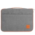 thumbnail image 1 of 15.6''-17''Laptop Case,Laptop Sleeve 16'',Zipper Laptop Bag,Wear Resistance,Shockproof Soft Padded Cover Carrying Computer Bag,Gray, 1 of 8