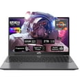 thumbnail image 1 of 15.6 inch Student Gaming Laptop,32GB DDR5 2TB SSD 6-Cores,Fingerprint Backlit Keyboard 2 Years Warranty,AMD Ryzen 5 6600H 660M 6nm(Beat i5-12450H up to 4.5GHz)FHD IPS Business-Computer,Gray, 1 of 7