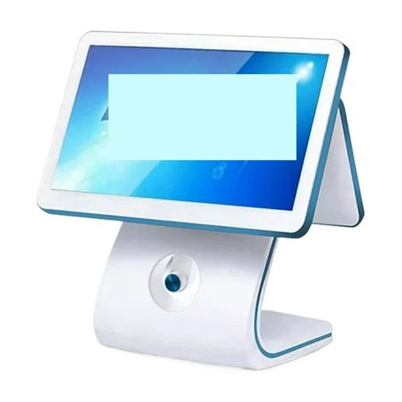 15.6 Dual LCD Screen One Touch Panel POS Machine, Cash Register For Restaurants And Supermarkets All In One POS System Terminal ,Easy to Setup