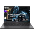 thumbnail image 1 of 15.6"FHD-Business-Laptop Computer Windows 11 AMD R5 3500U Processor Backlit Keyboard Fast Charging Fingerprint 32GB RAM 1TB SSD Stylish Practical Laptop for Work Study Life 1 Years Warranty, 1 of 8