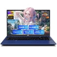 thumbnail image 1 of 15.6" FHD Gaming Laptop, 8 Cores AMD Ryzen 7 Pro 6850U (Beat i7-1360P Up to 4.7GHz) 16GB LPDDR5 RAM 512GB SSD AMD Radeon 680M GPU IPS FHD Computer with 100W Type-C Backlit Keyboard Fingerprint Blue, 1 of 7