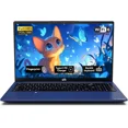 thumbnail image 1 of 15.6" FHD Student Laptop, Intel N150 Processor (4-Core, up to 3.6GHz), 8GB RAM, 256GB SSD, Fingerprint, Backlit Keyboard, 2-Year Warranty-Blue, 1 of 7