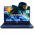thumbnail image 1 of 15.6" FHD lPS-Business-Laptop, Intel i5-12450H 8 Cores 8GB RAM 256GB SSD (Beat i7-11800H, Up to 4.4 GHz) Student Computer with 100W Type-C Fingerprint Backlit Keyboard WiFi-6 Numpad, 1 of 7
