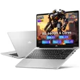 thumbnail image 1 of 15.6" IPS FHD Gaming/Business Laptop, 16GB DDR5 RAM 1TB SSD 6 Cores AMD Ryzen 5 6600H (Beat i7-1165G7 up to 4.5GHz) 660M 6nm GPU-Computer with 100W Type-C Backlit Keyboard, Fingerprint Silver, 1 of 7