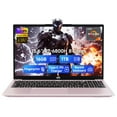 thumbnail image 1 of 15.6 IPS FHD-Gaming-Laptop, 8 Cores AMD Ryzen 7 6800H 16GB DDR5 RAM 1TB SSD (Beat i7-12700H, Up to 4.7GHz) AMD Radeon 680M GPU-Computer with Backlit Keyboard Fingerprint,2 Years Warranty,Rose Gold, 1 of 7