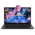 thumbnail image 1 of 15.6 IPS FHD-Gaming-Laptop, 8 Cores AMD Ryzen 7 6800H 16GB DDR5 RAM 1TB SSD (Beat i7-12700H, Up to 4.7GHz) AMD Radeon 680M GPU-Computer with Backlit Keyboard Fingerprint,2 Years Warranty,Black, 1 of 7