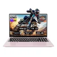 thumbnail image 1 of 15.6" IPS FHD Gaming Laptop 8 Cores AMD Ryzen 7 6800H(Beat Intel i7-12700H, Up to 4.7GHz) 16GB DDR5 RAM 1TB SSD AMD Radeon 680M GPU-Business RoseGold Laptop 100W Type-C Backlit Keyboard Fingerprint, 1 of 7