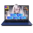 thumbnail image 1 of 15.6" IPS FHD Gaming Laptop, AMD Ryzen 7 8745HS (8C/16T, up to 4.9GHz) Radeon 780M Graphics 32GB DDR5 RAM 1TB SSD Business Computer with 100W Type-C Backlit Keyboard, Fingerprint USB-C 4.0 Blue, 1 of 7